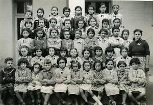 ECOLE MAGNAN FILLES 1953 CEX MME PROST